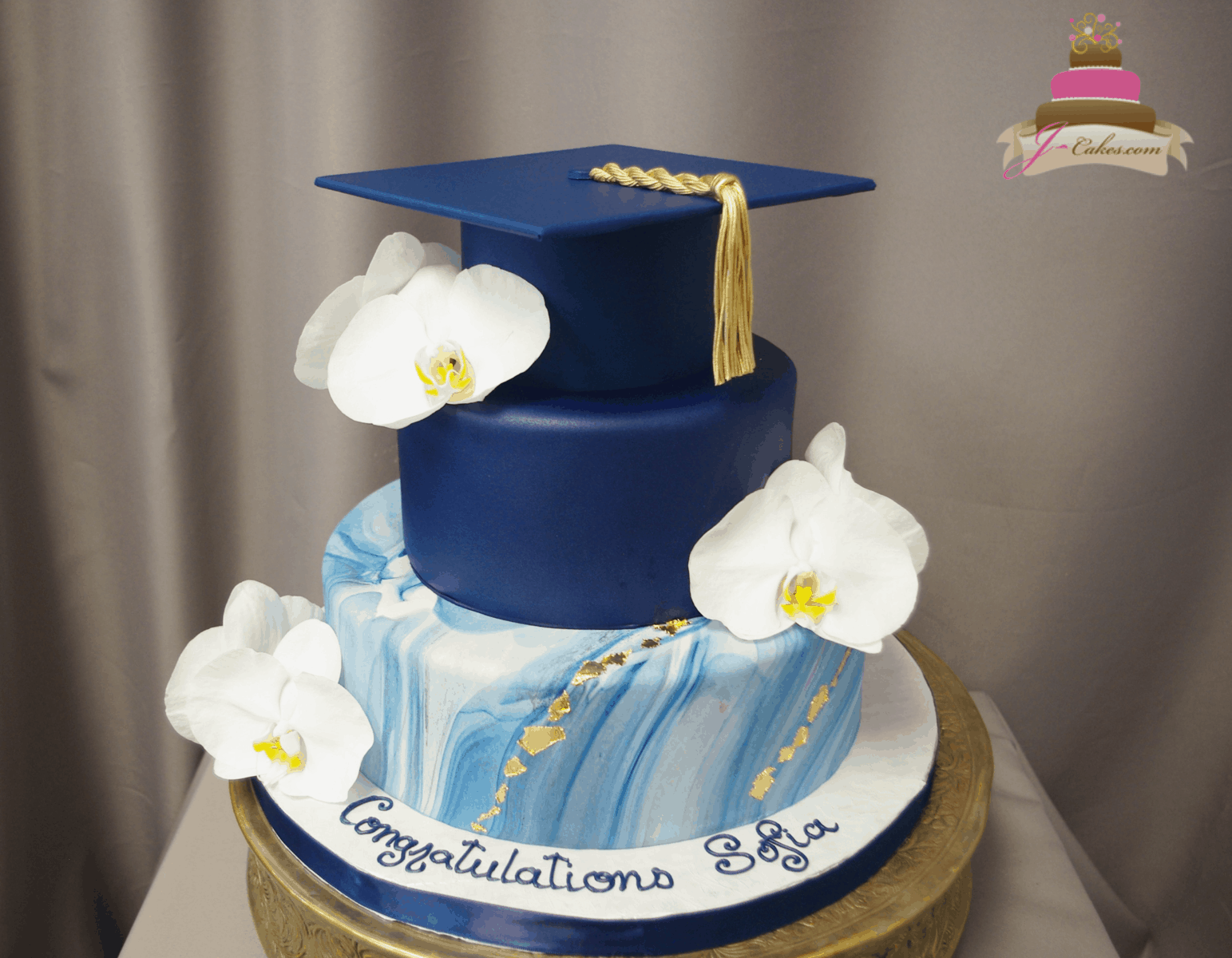 Graduation Cake | Close up view | K's fondant Cakes | Flickr